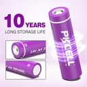 Batería PKCELL Li-SOCl2 3.6V AA (ER14505) - Larga Vida (2400mAh) para Medidores y Backup de CNC