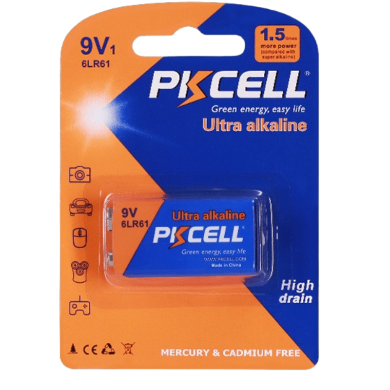 BATERIA ALKALINA 9V  |6LR61-1B| 