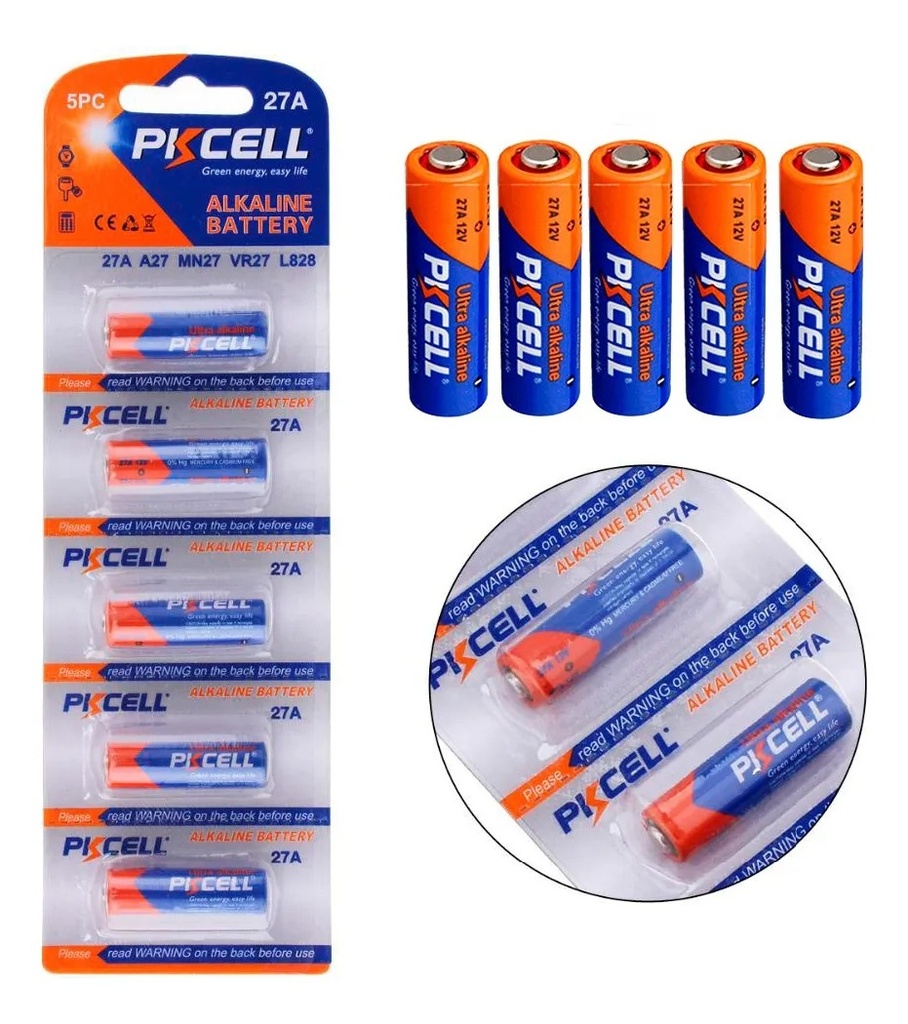 BATERIA ALCALINA 12V - 5B |27A-5B|
